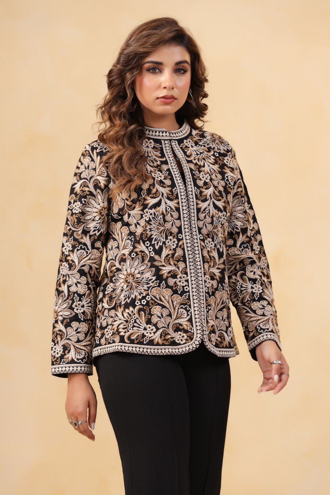 Women Fashion Jacket  Embroidery